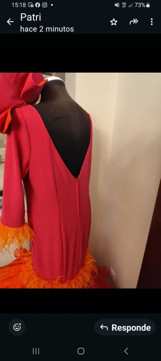 Traje de flamenca 