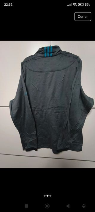 Sudadera gris Adidas Climawarm