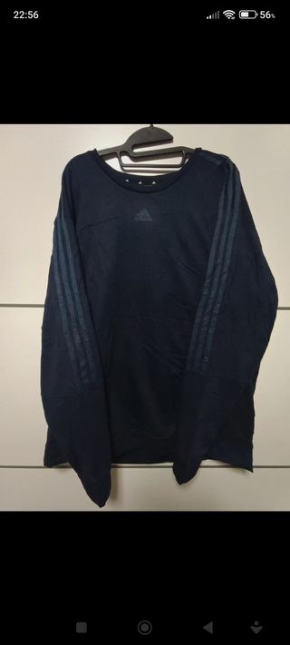Sudadera azul marino Adidas 
