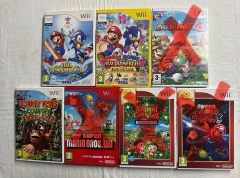 Imagen de Juegos Nintendo Wii variados leer
