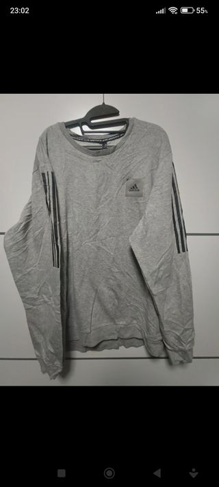 Sudadera gris original Adidas 