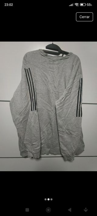 Sudadera gris original Adidas 