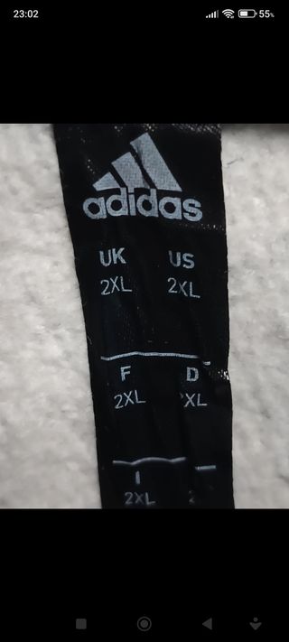 Sudadera gris original Adidas 