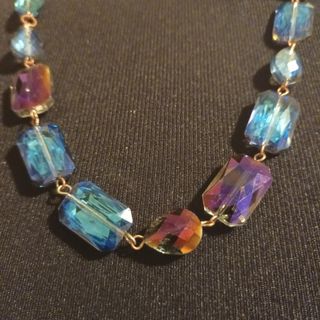 collana bijoux vintage anni 80