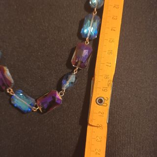 collana bijoux vintage anni 80