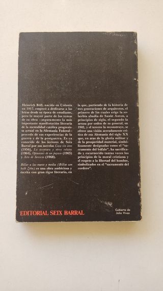 "BILLAR A LAS 9 Y MEDIA" H. BÖLL