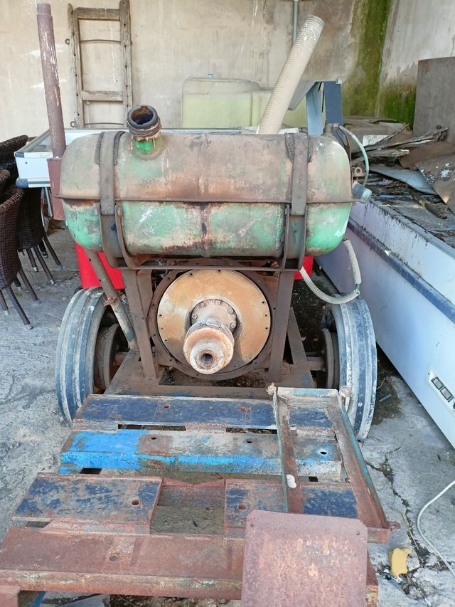 Motor más bomba de riego