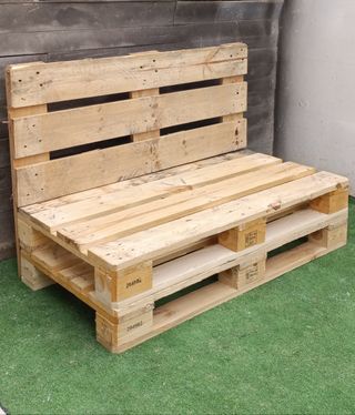 Sofas para Jardín, Sofas con palets