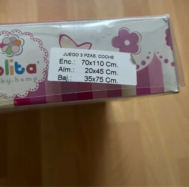 Conjunto sábanas bebé