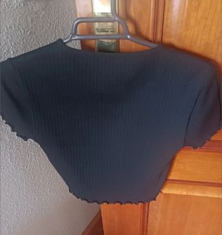 Camiseta negra Green Coast 