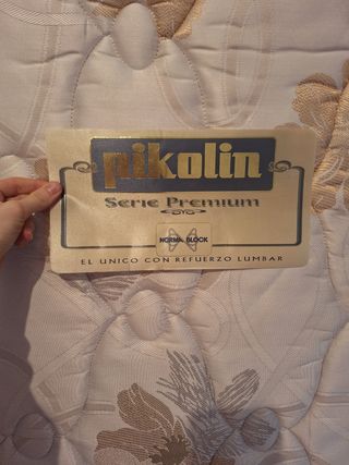 Colchón Pikolin Premium + somier + funda