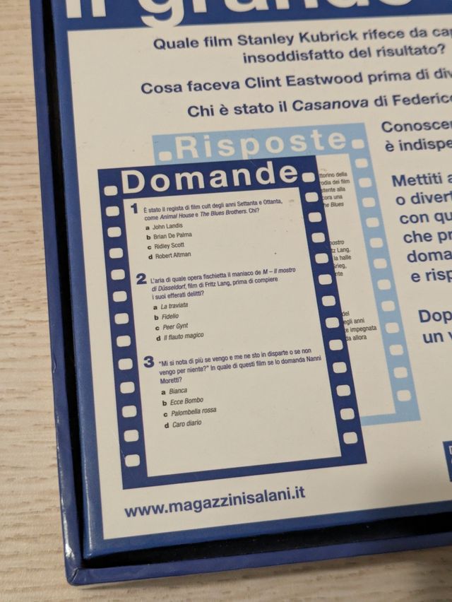 Il grande quiz del cinema