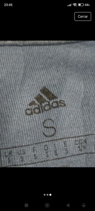 Sudadera azul original Adidas 