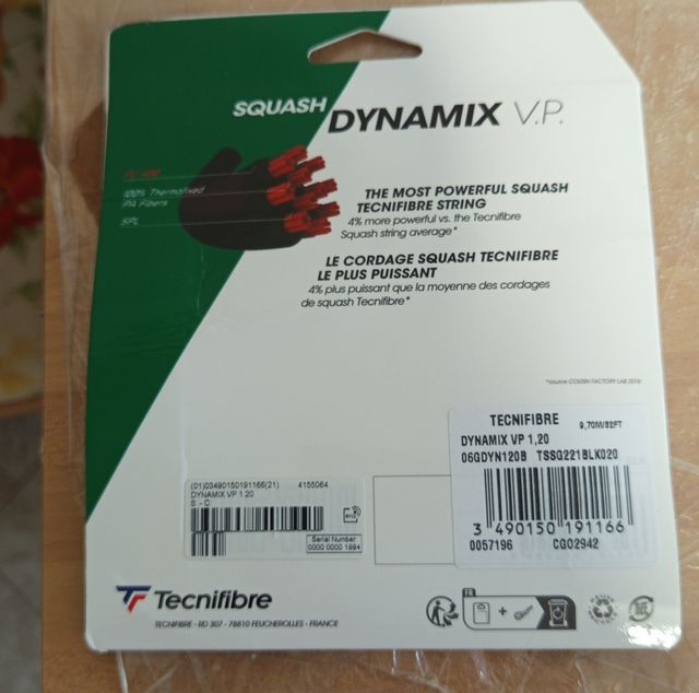 Incordatura da squash