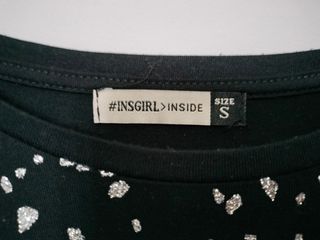 Camiseta fantasía negra talla S