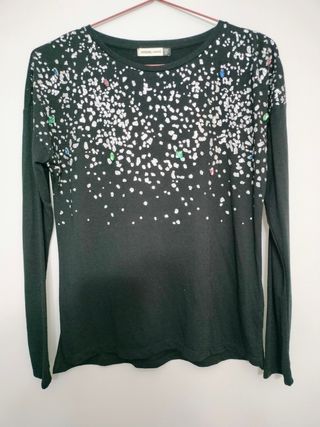 Camiseta fantasía negra talla S