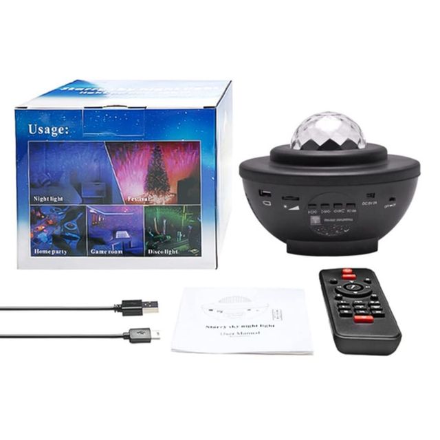 Proyector Luces Altavoz Bluetooth Integrado .Nuevo