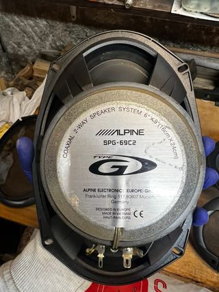 Altavoces de bandeja  Alpine SPG69C2