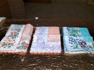 Set fazzoletti naso vintage donna