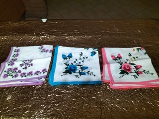 Set fazzoletti naso vintage donna