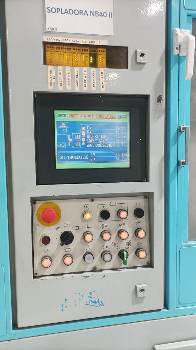 Sopladora de botellas pet