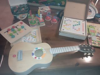 Juegos de madera Montessori