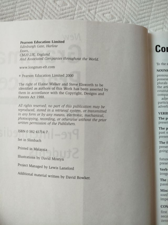 Libro de inglés intermedio