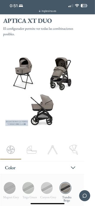 Carro Inglesina Aptica XT DUO 2024