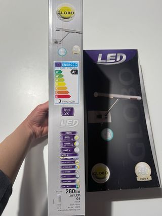 set 2 NUOVE Lampade led