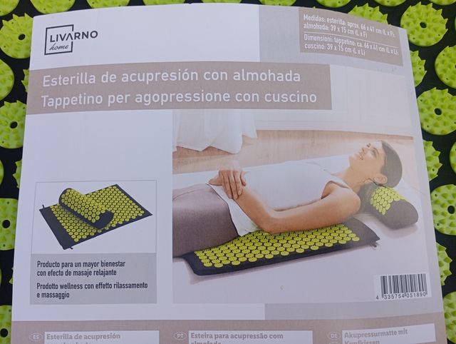 Esterilla acupresión 