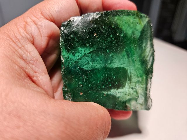 Cristal de Andara verde esmeralda