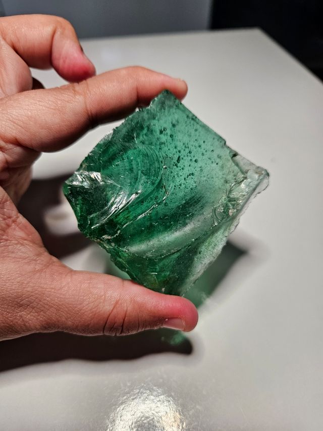 Cristal de Andara verde esmeralda