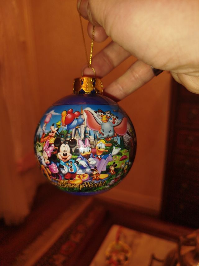 Bola Navidad Disney