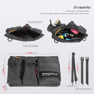 Bolsa de manillar de bicicleta