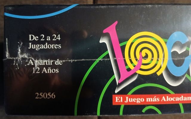 Juego de mesa "Locuras" de Borrás 1997