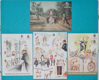 Cartoline Festa Patronale S. Vincenzo  Ferreri