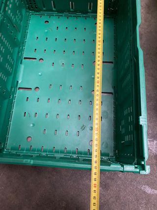 Cajas plegables apilables