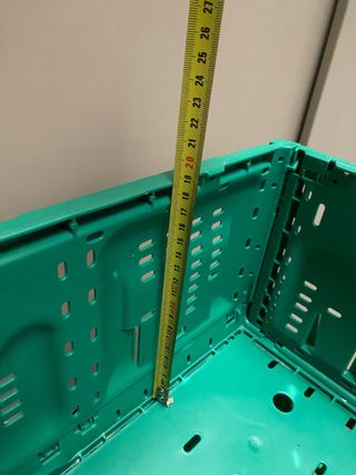 Cajas plegables apilables