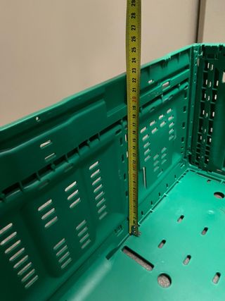 Cajas plegables apilables