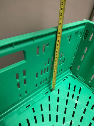 Cajas plegables apilables