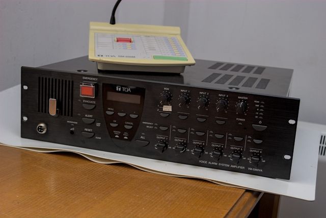 Amplificador de linea de 100V Toa VM-3360VA