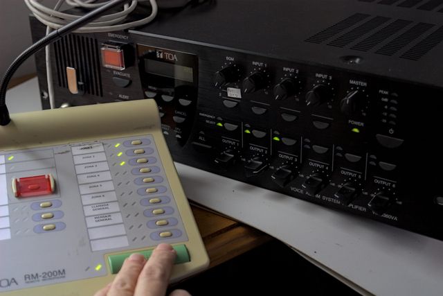 Amplificador de linea de 100V Toa VM-3360VA