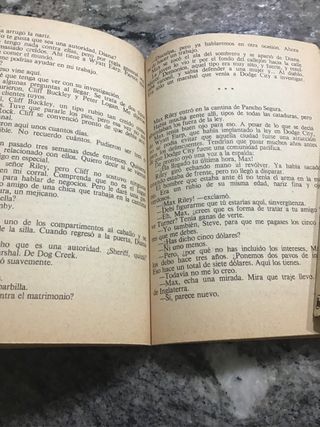 Cuatro. Novelas del oeste antiguas.