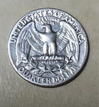 QUARTER DOLLAR PLATA LEY DE 1953 EBC