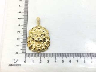 colgante oro 18k con piedra con circonita