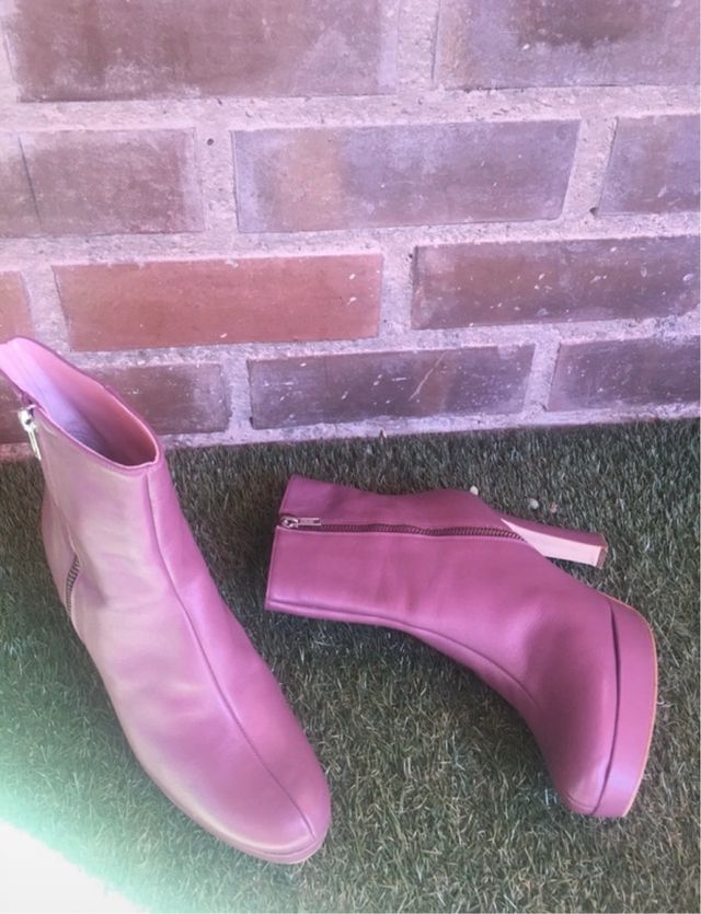 Botines Rosados