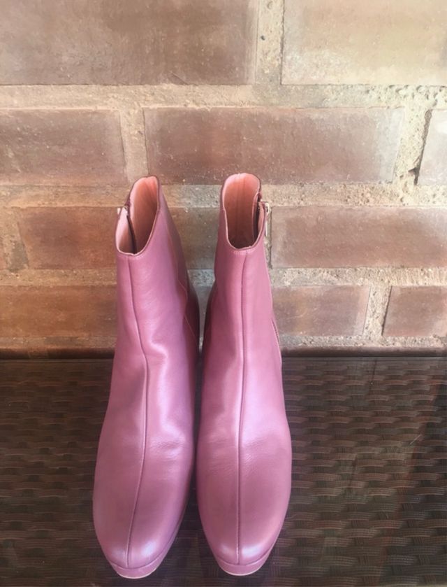 Botines Rosados