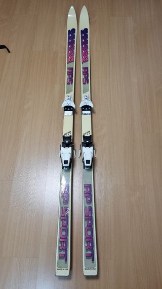 Esquís rectos K2 185cm con fijaciones Salomón Skis