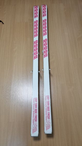 Esquís rectos K2 185cm con fijaciones Salomón Skis