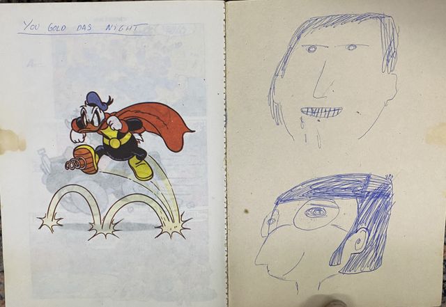 Cómic vintage "El invencible Patomas" -Walt Disney